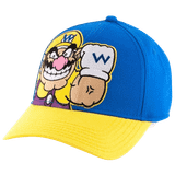 Wario Blue and Yellow Snapback Hat