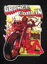 Orange Goblin - They Work Hard, They Play Hard 11x15" Sublimated Backpatch