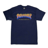 Thrasher Godzilla Burst Navy T-Shirt Thrasher Godzilla Burst Navy T-Shirt