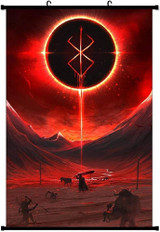 Berzerk - Demon Mark Scroll Poster Flag