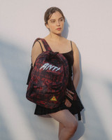 Antifashion Red Tie Dye Backpack