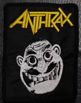 Anthrax - Not Man Yellow 3x4" Embroidered Patch
