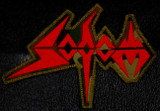 Sodom - Camo Logo 4x2" Embroidered Patch