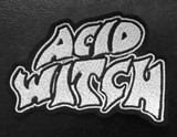 Acid Witch - White 4x2.5" Embroidered Patch