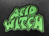 Acid Witch - Green 4x2.5" Embroidered Patch