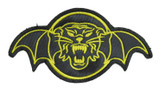 Tiger Army - Yellow Logo 5x3" Embroidered Patch