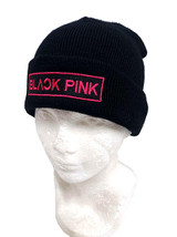 BlackPink - Logo Black Embroidered Beanie