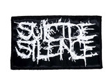Suicide Silence - Logo 4.25x2.5" Embroidered Patch