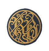 Rata Blanca - Gold Logo 3.25" Embroidered Patch
