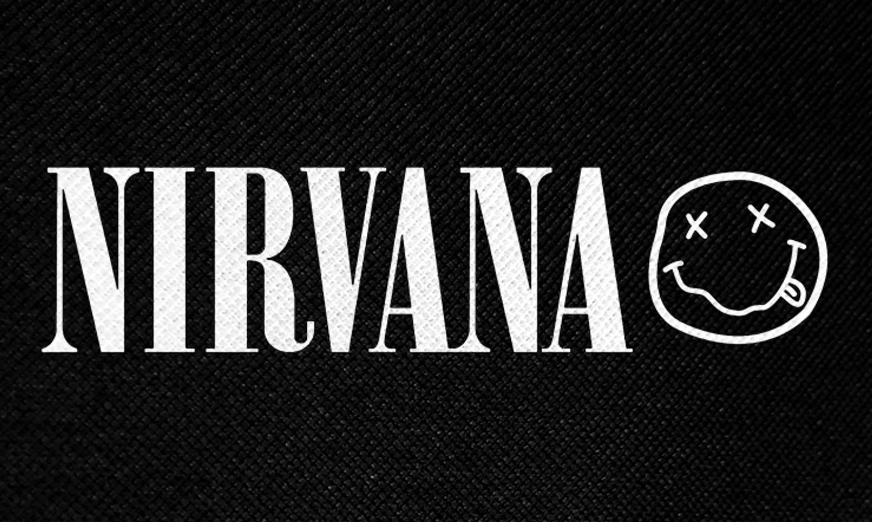 Nirvana - Logo 6x3" Printed Patch