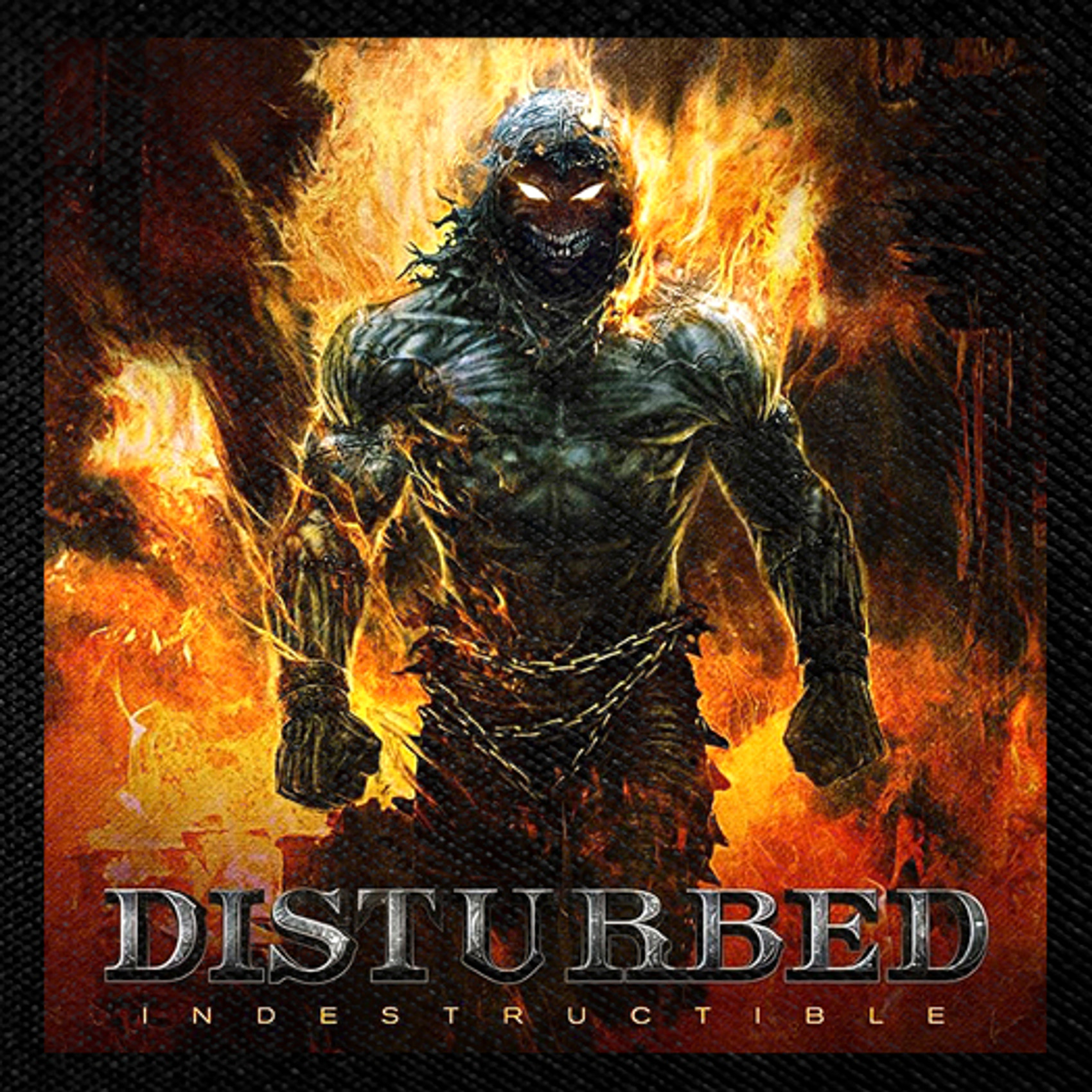 Disturbed - Indestructible 4x4" Color Patch