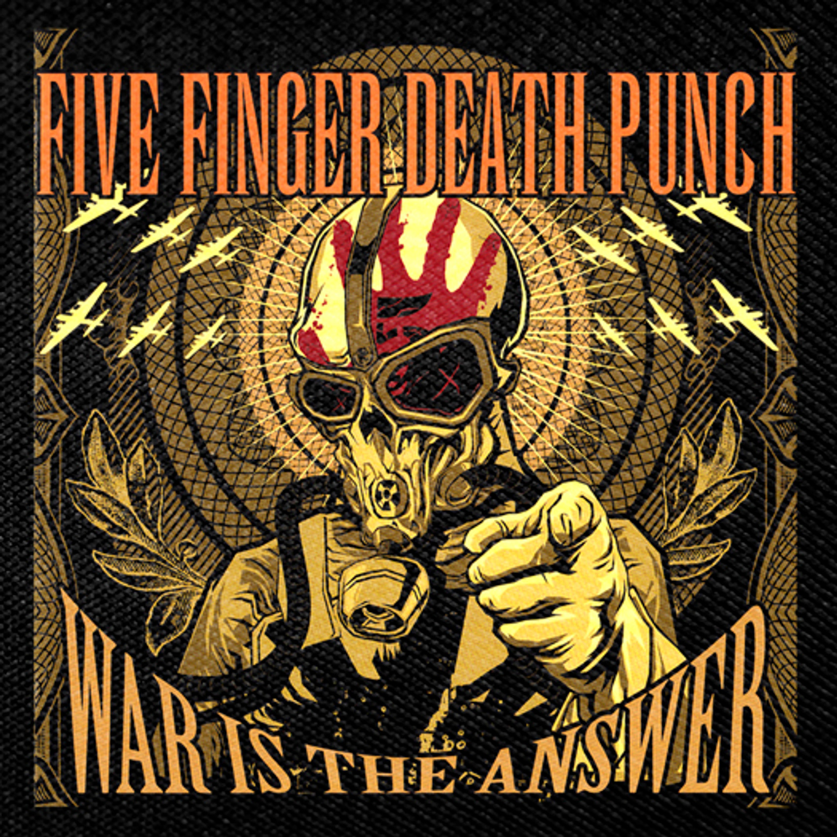 NuclearWaste-image Five Finger Death Punch - War is the Answer 4x4" Color Patch