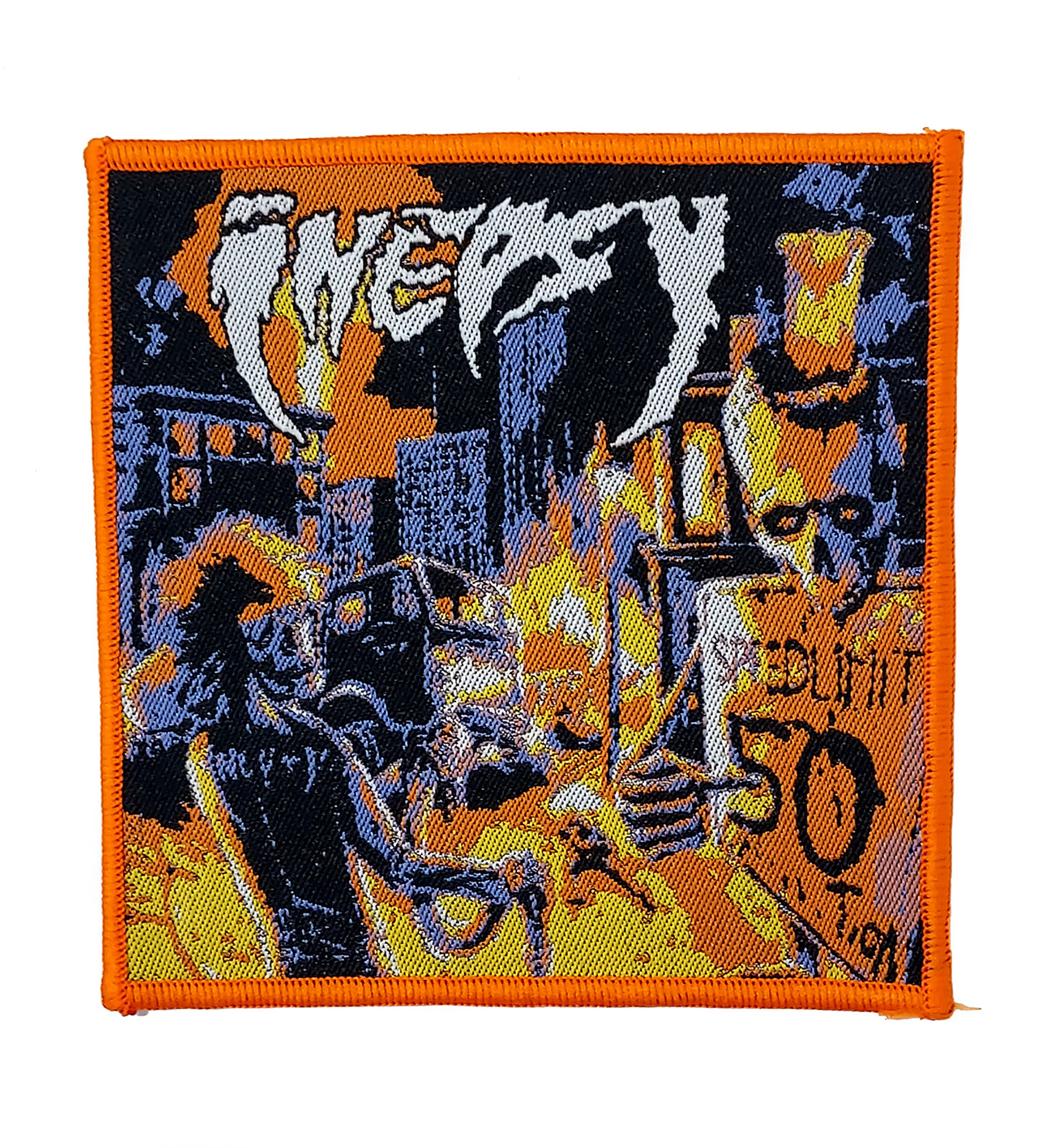 Inepsy - No Speed Limit for Destruction 4x4" Woven Patch