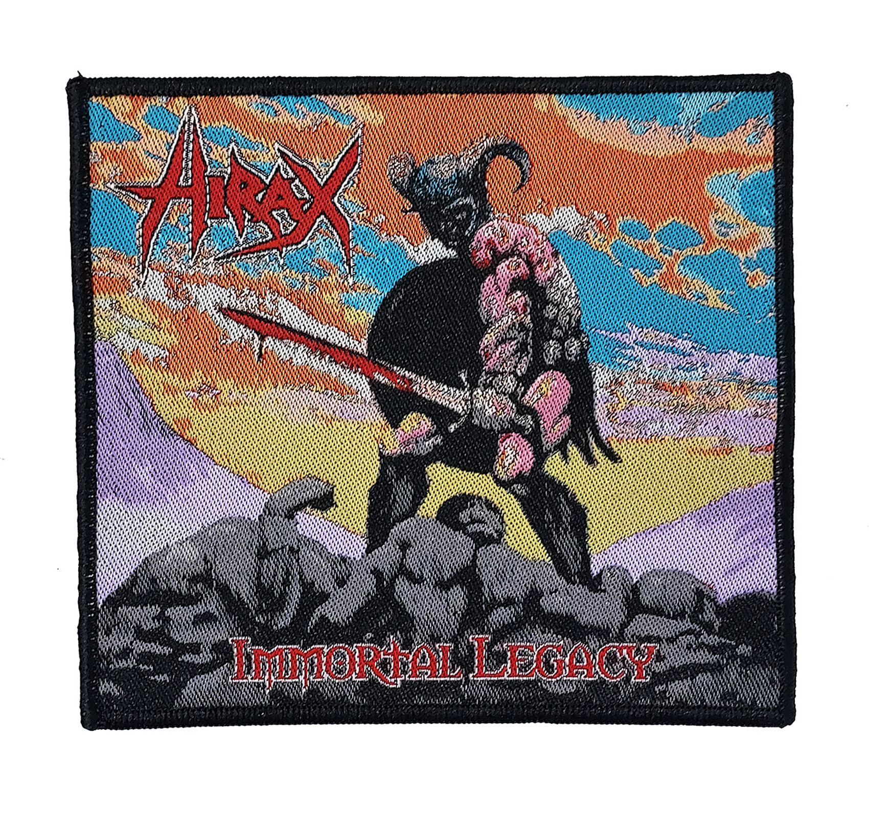 NuclearWaste-image Hirax - Immortal Legacy 4x4" Woven Patch