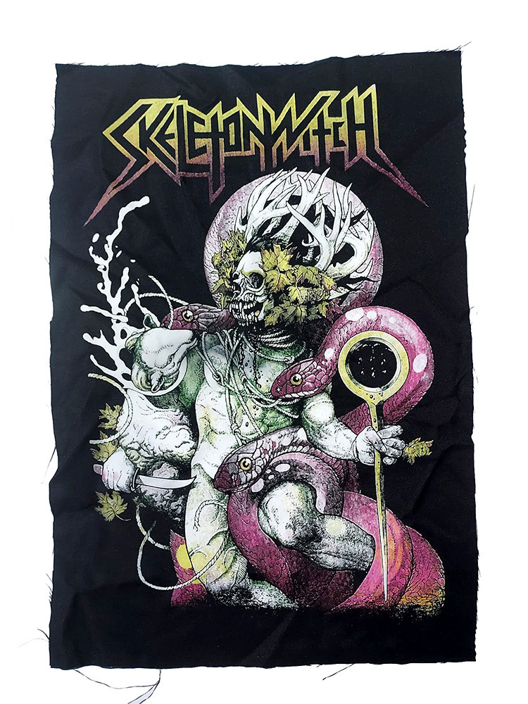Skeletonwitch - Serpents Unleashed Test Print BackPatch