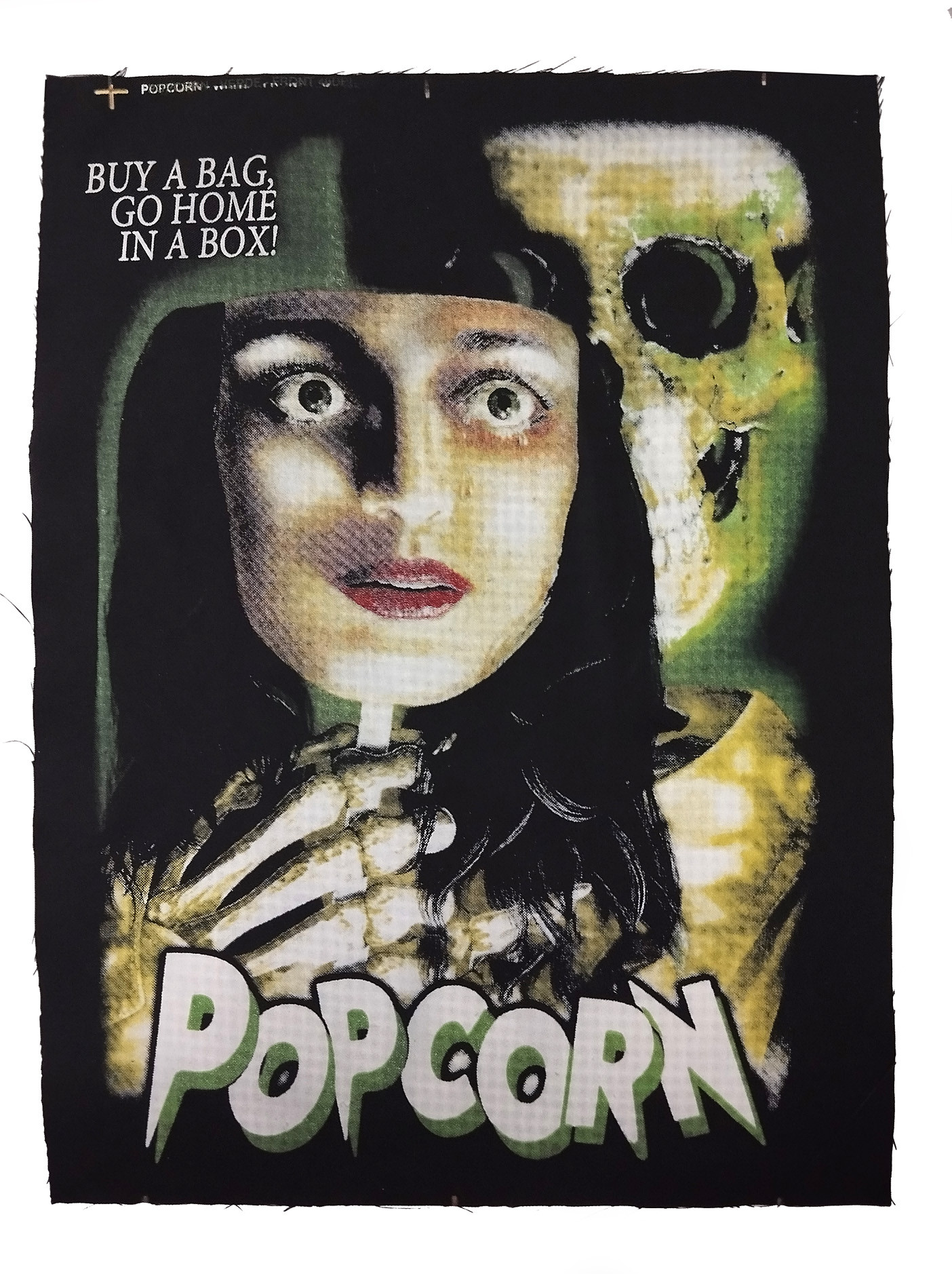 Popcorn Test Print Backpatch
