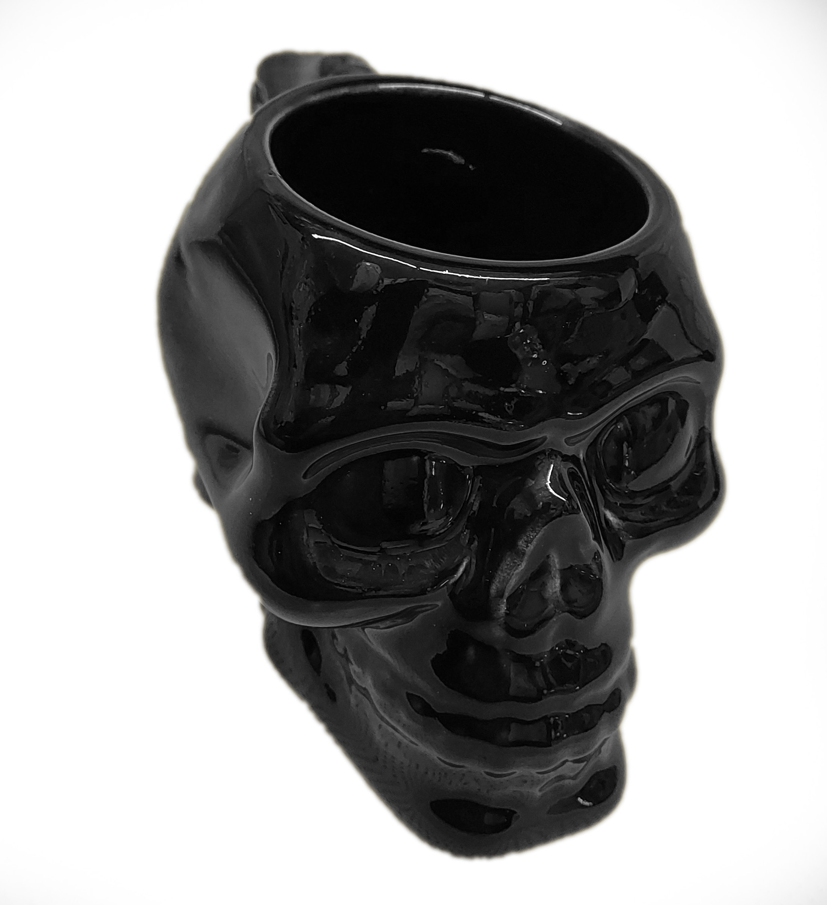 Black Skull Ceramic Mug
