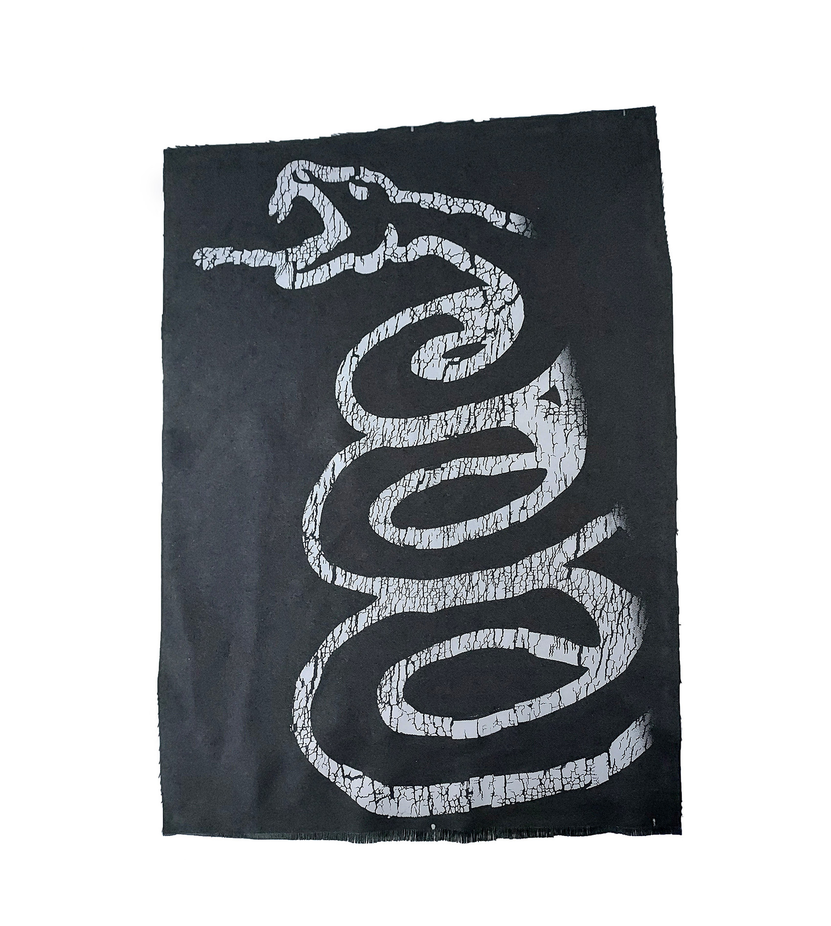 Black Album Test Print Backpatch