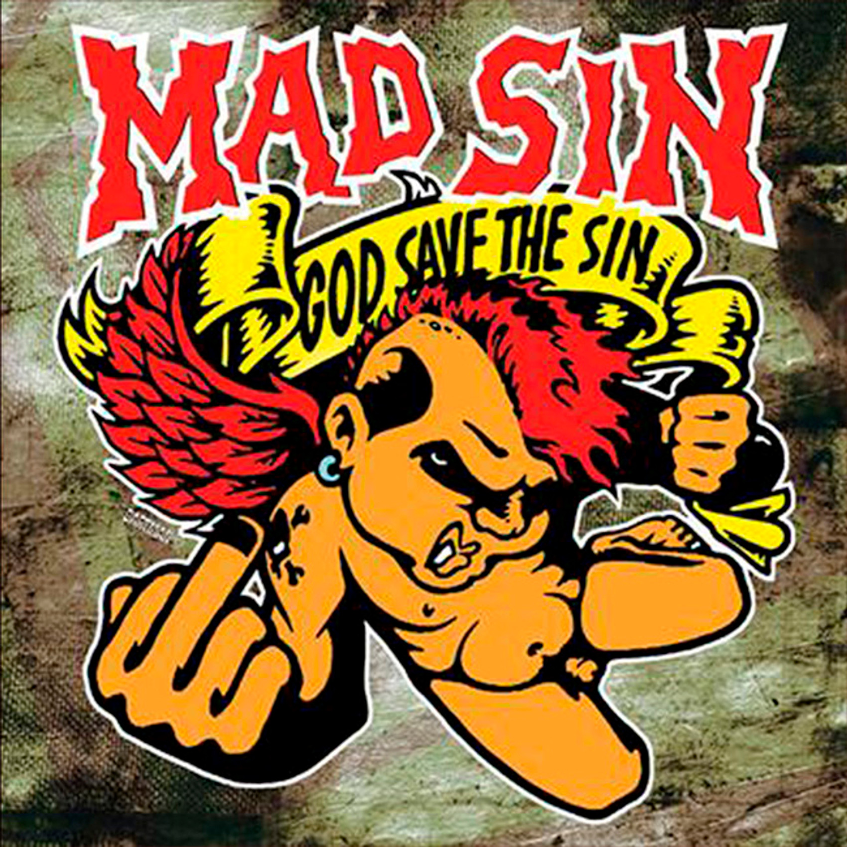 Mad Sin - God Save The Sin 4x4" Color Patch