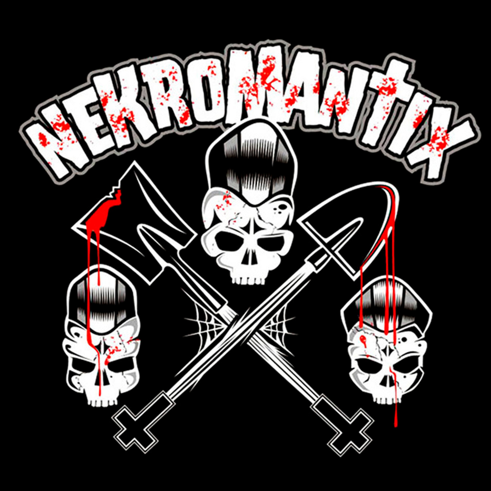 Nekromantix - Dig That 4x4" Color Patch