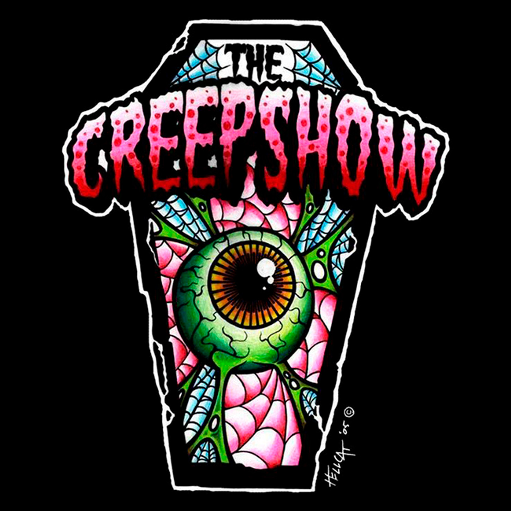 NuclearWaste-image The Creepshow - Psycho Ball & Chain 4x4" Color Patch