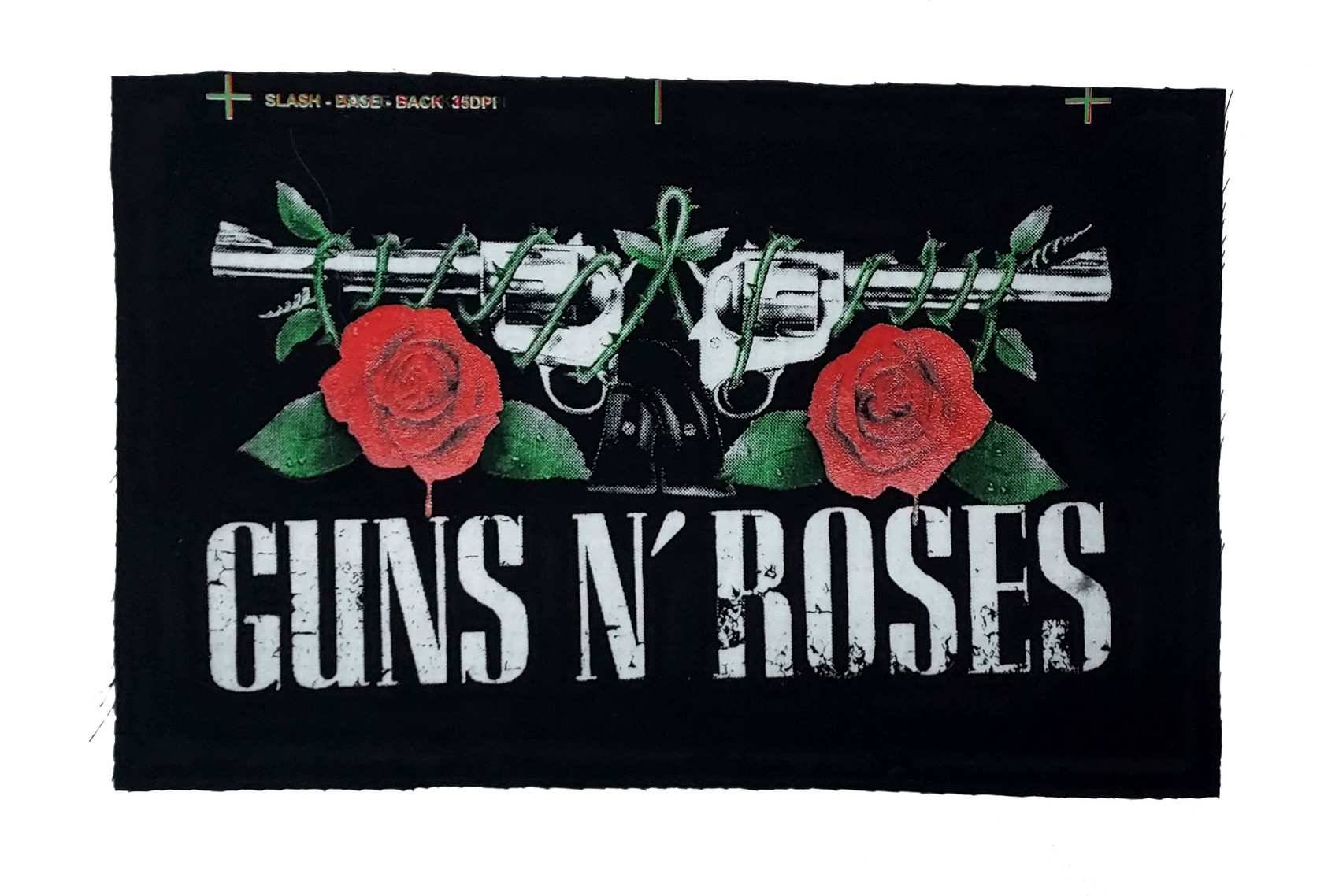 Guns N Roses - Logo Test Print Backpatch