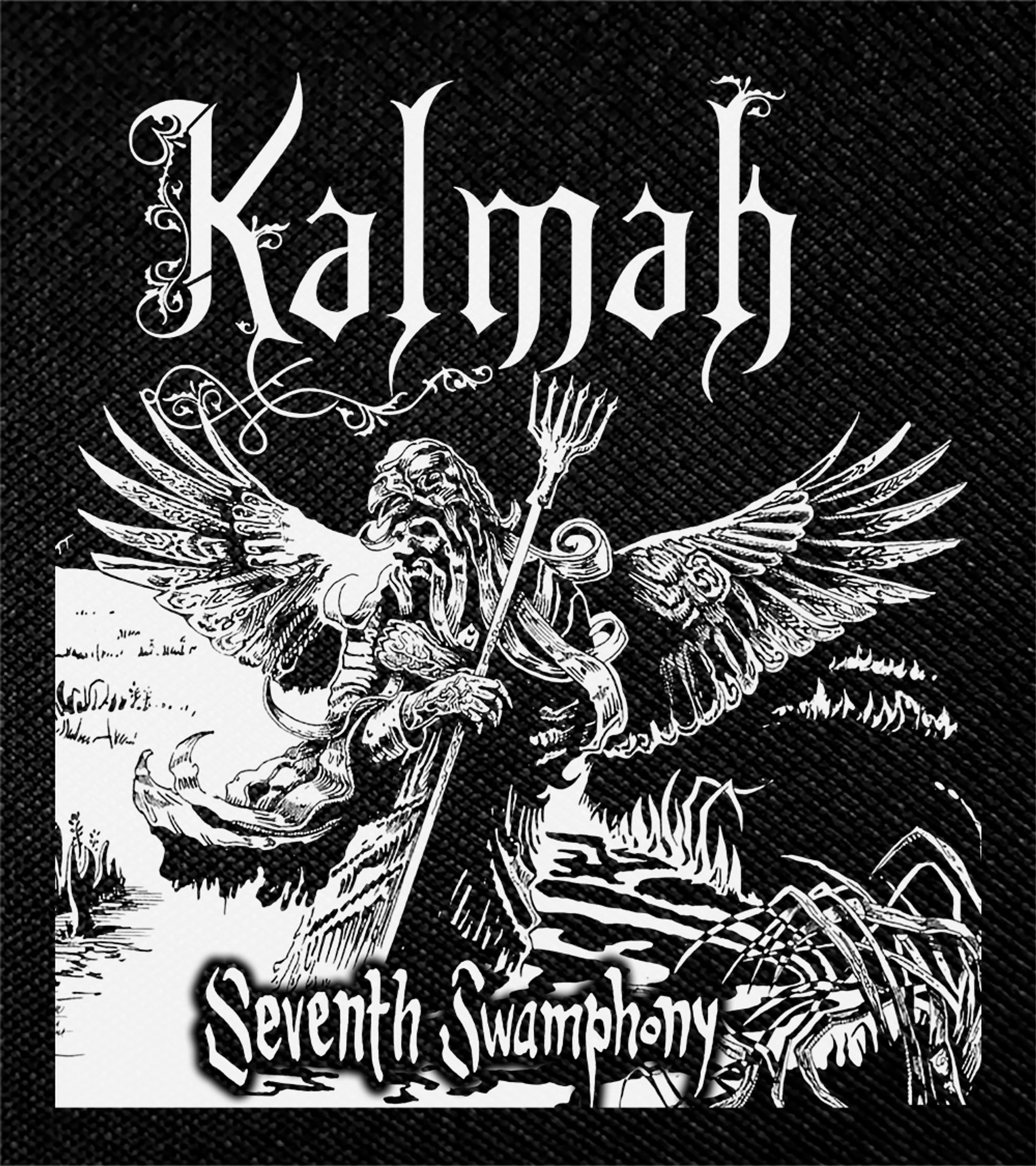 NuclearWaste-image Kalmah - Seventh Swamphony 4x4.5" Printed Patch