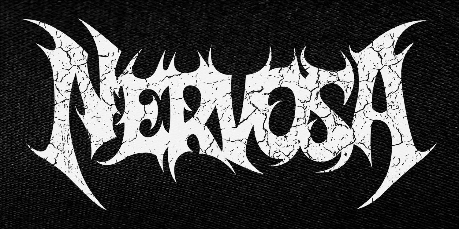 Nervosa - Logo 6x3" Printed Patch