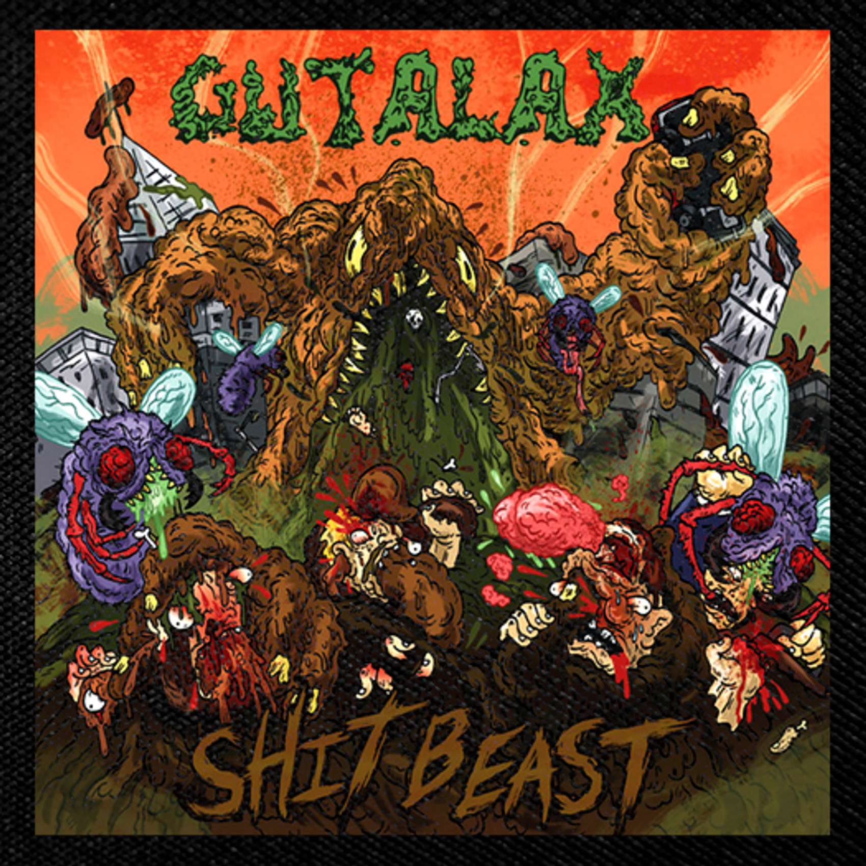 Gutalax - Shitbeast 4x4" Color Patch