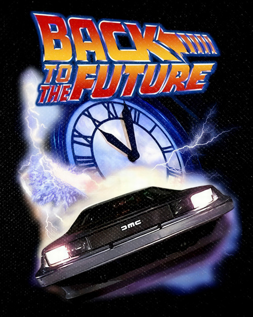 Back to the Future - Clock Tower 4x5" Color Patch