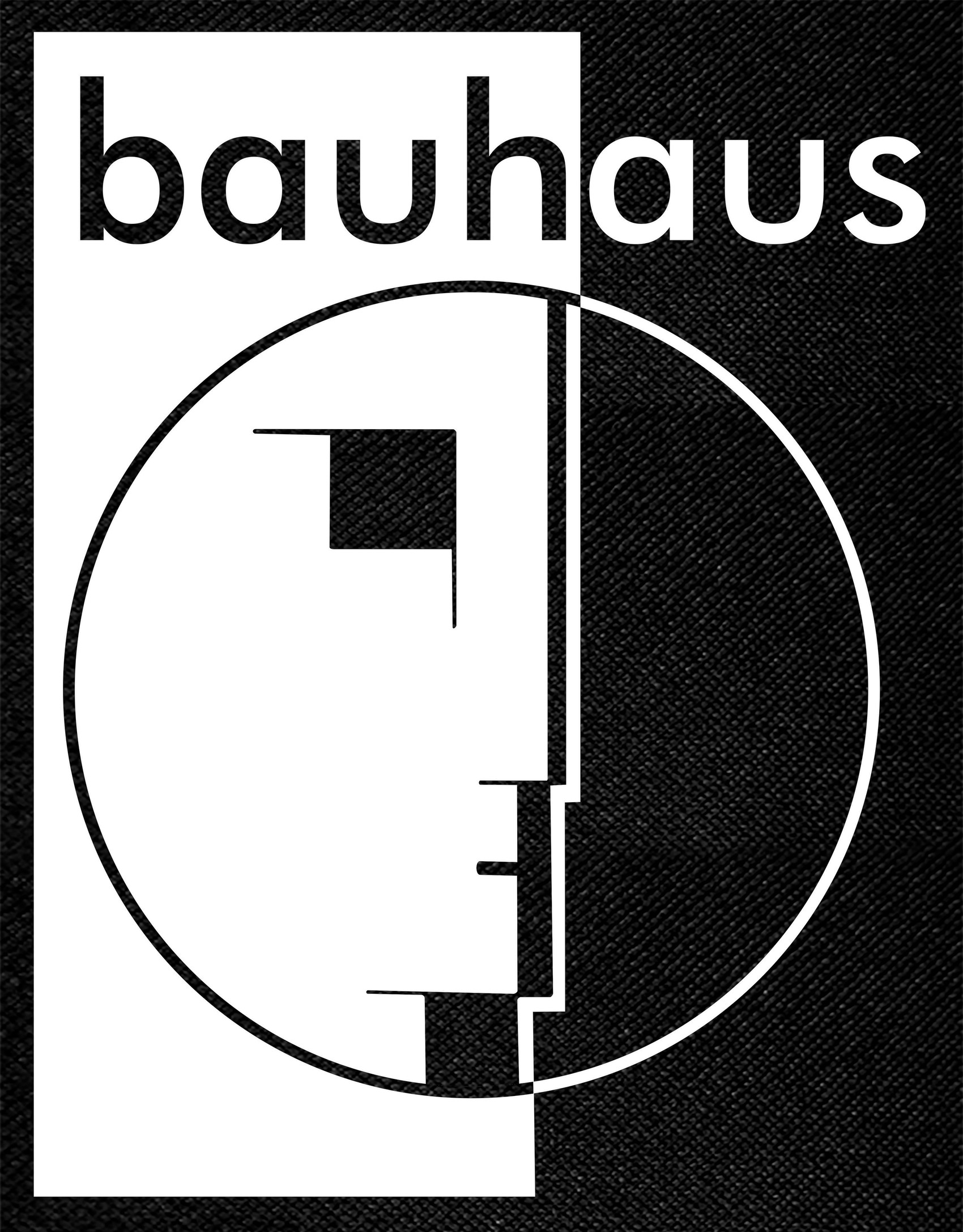 Bauhaus - Duality 10.5"x14" Printed Backpatch