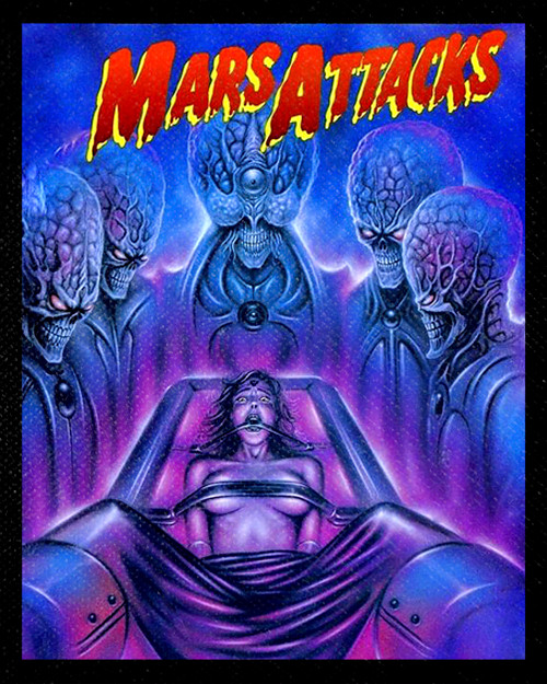 Mars Attacks! 4x5" Color Patch
