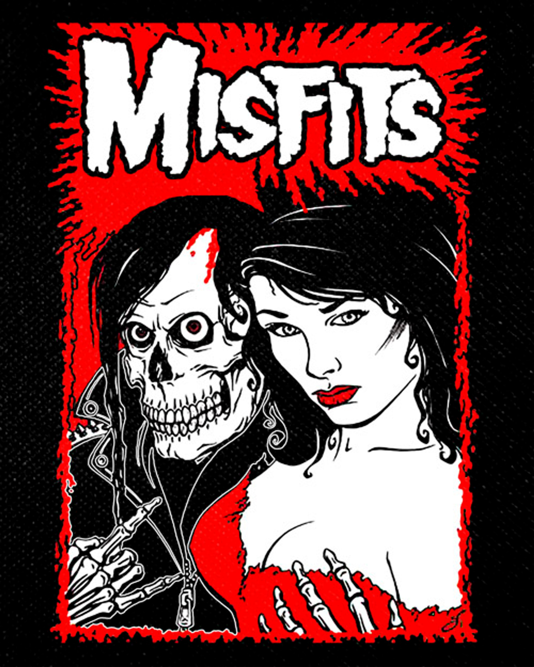 NuclearWaste-image Misfits - Girl 4x5" Color Patch