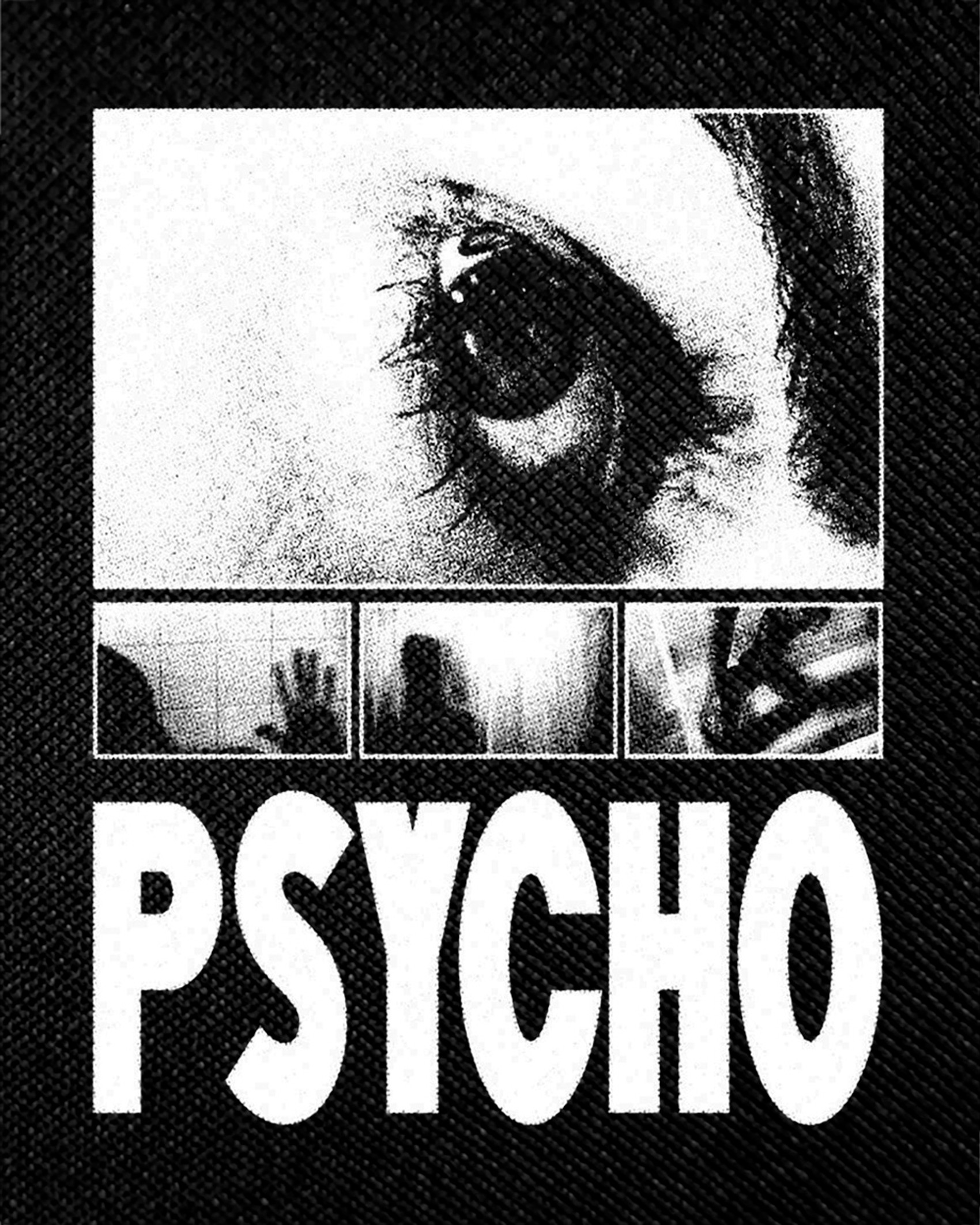 Psycho - Eye 4x5" Printed Patch