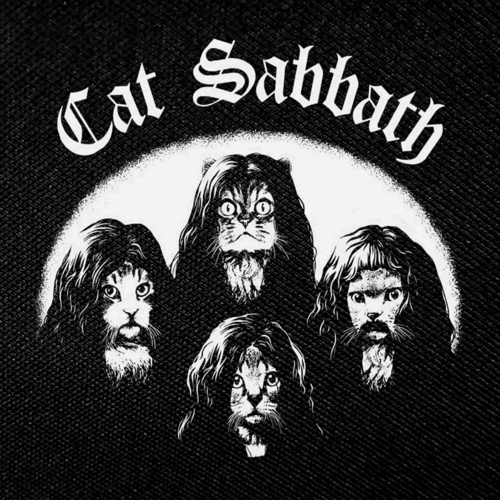 NuclearWaste-image Cat Sabbath - Kitties 4x4" Printed Patch