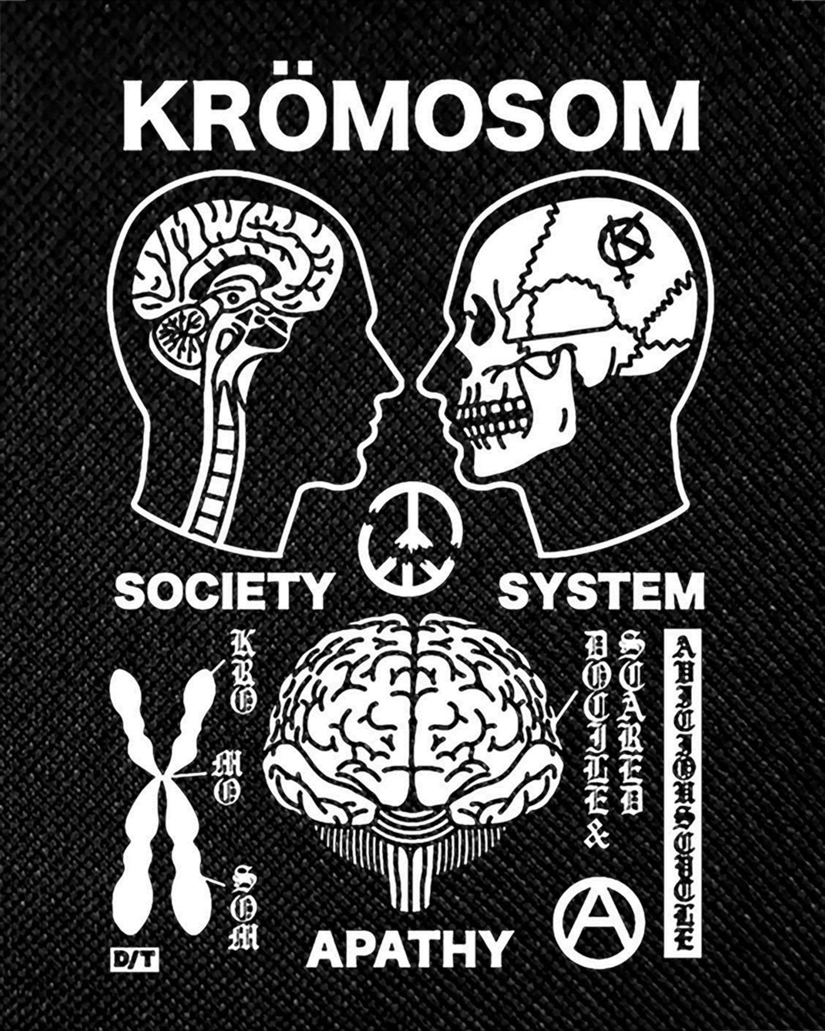 Kromosom - Society System 4x5" Printed Patch