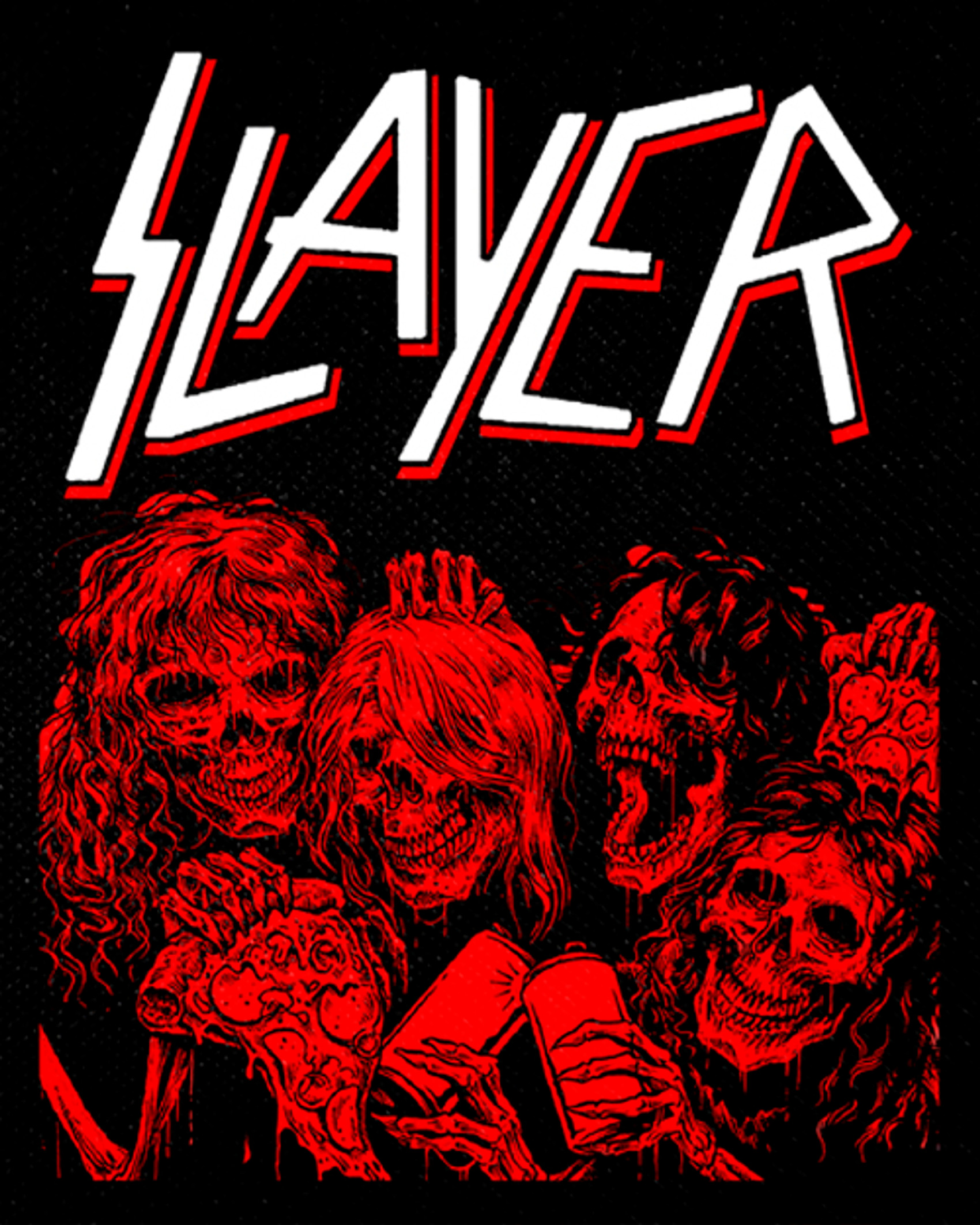 NuclearWaste-image Slayer - Pizza Party 4x4" Color Patch