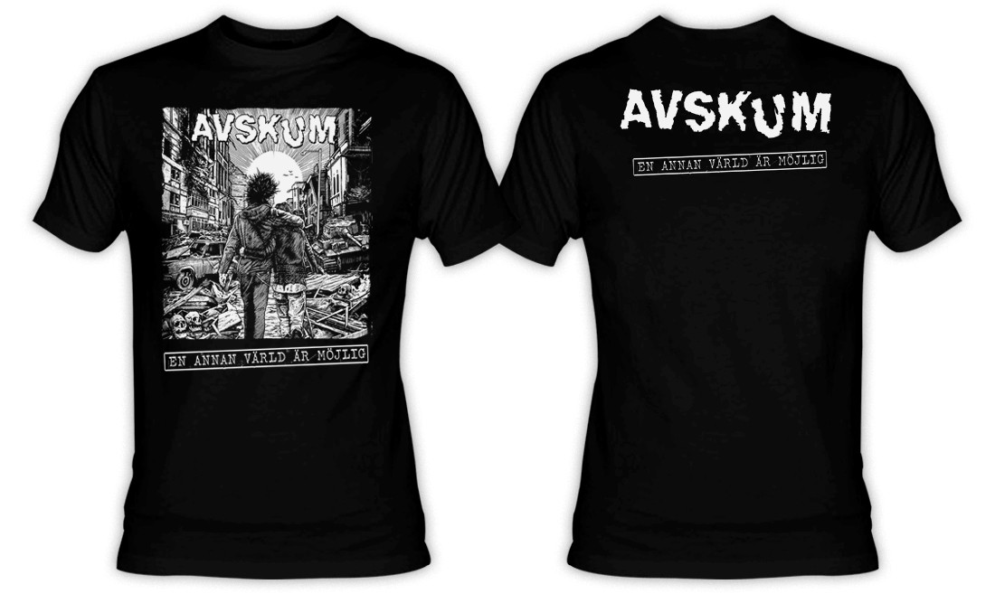 Avskum - En Annan Varld Ar Mojlig Unisex T-Shirt