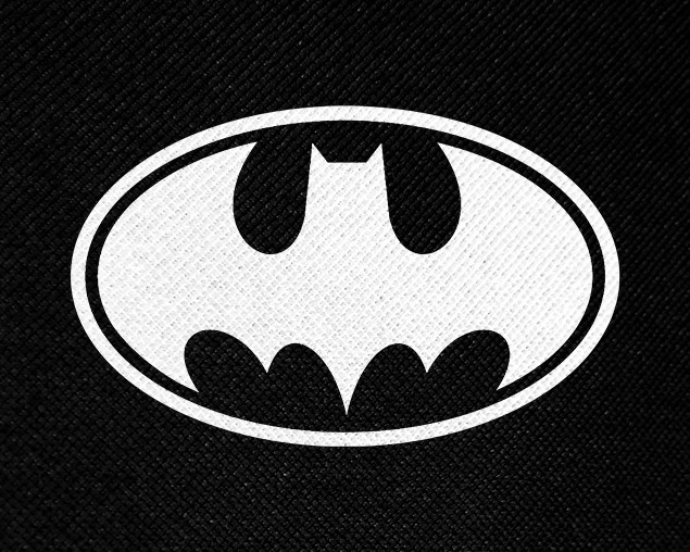 Batman Logo 5x4" Printed Patch