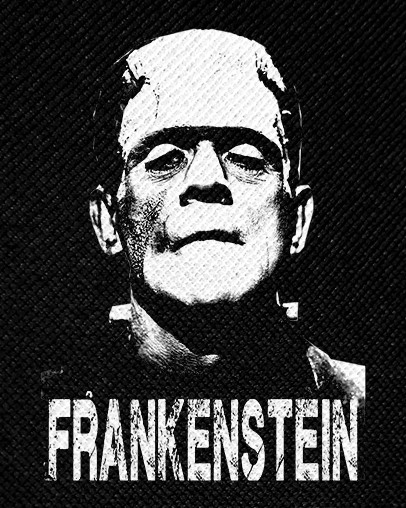 Frankenstein 4x5" Printed Patch