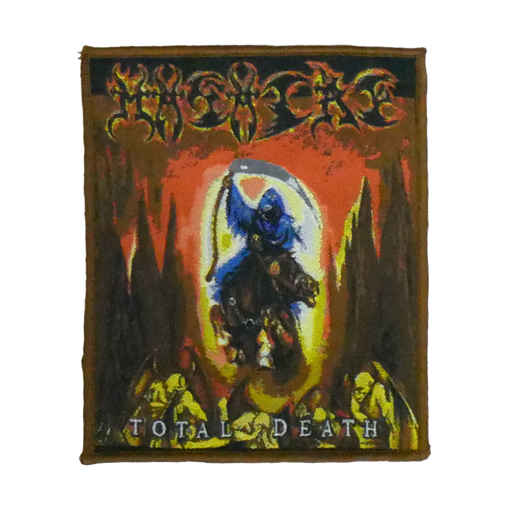 Masacre - Total Death 4x5" Woven Patch