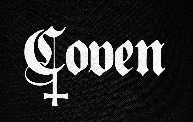Coven - Logo 4.5x3" Printed Patch