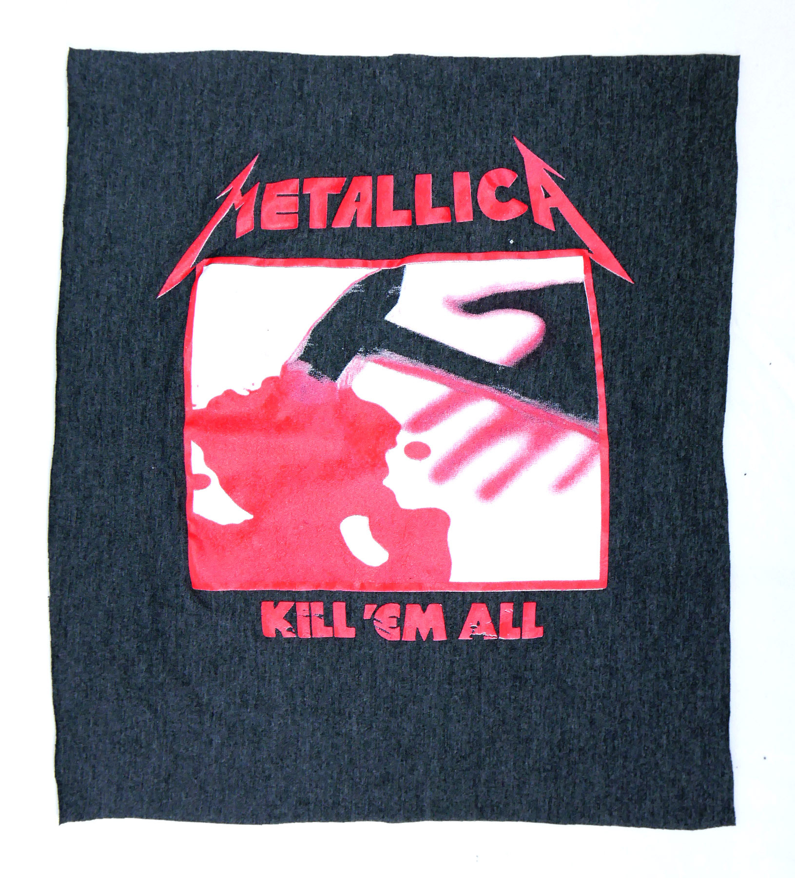 Metal - Kill 'Em All Test Print Backpatch