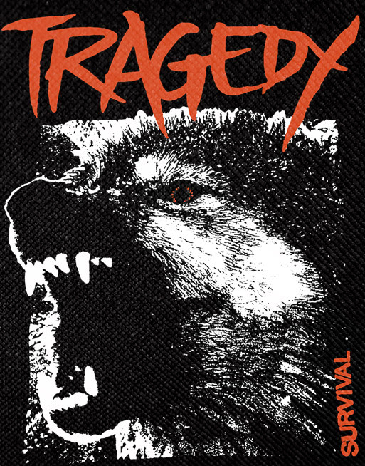 Tragedy - Survival 11x18.5" Printed Backpatch