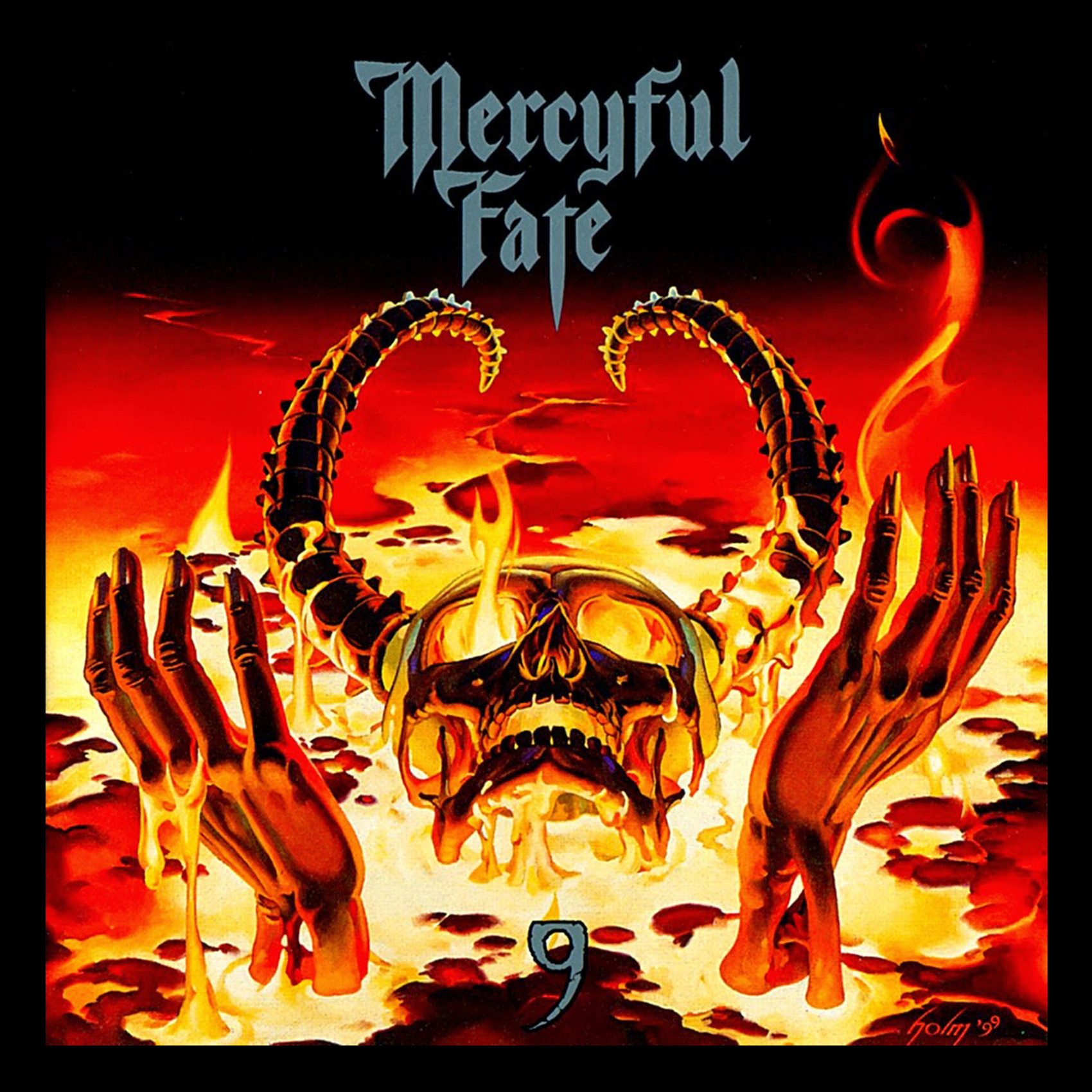 Mercyful Fate - 9  4x4" Color Patch