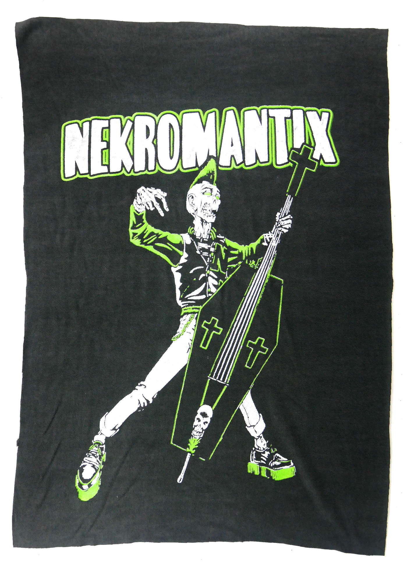 Nekromantix Green Backpatch Test