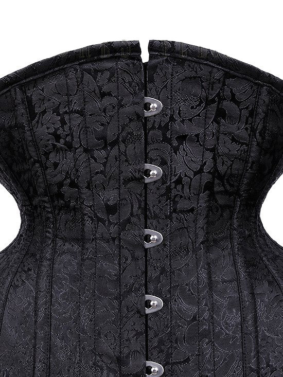 CU10 Black Brocade Underbust