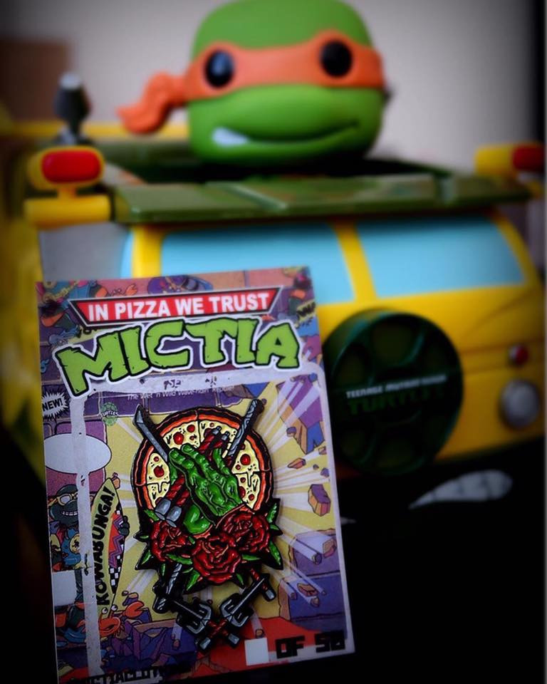 Tmnt - Pizza Badge