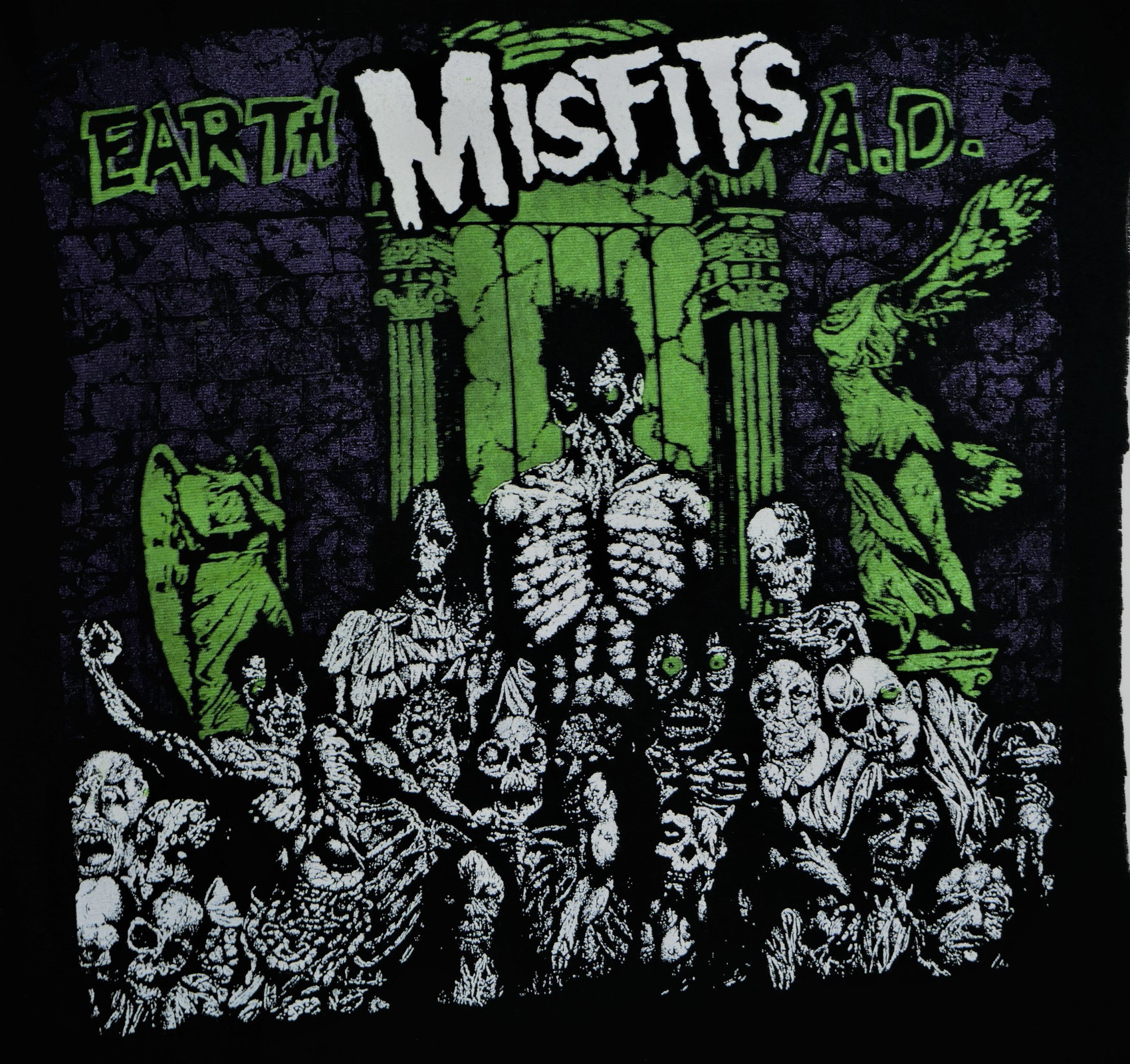 Misfits - Earth A.D. Test Print Backpatch