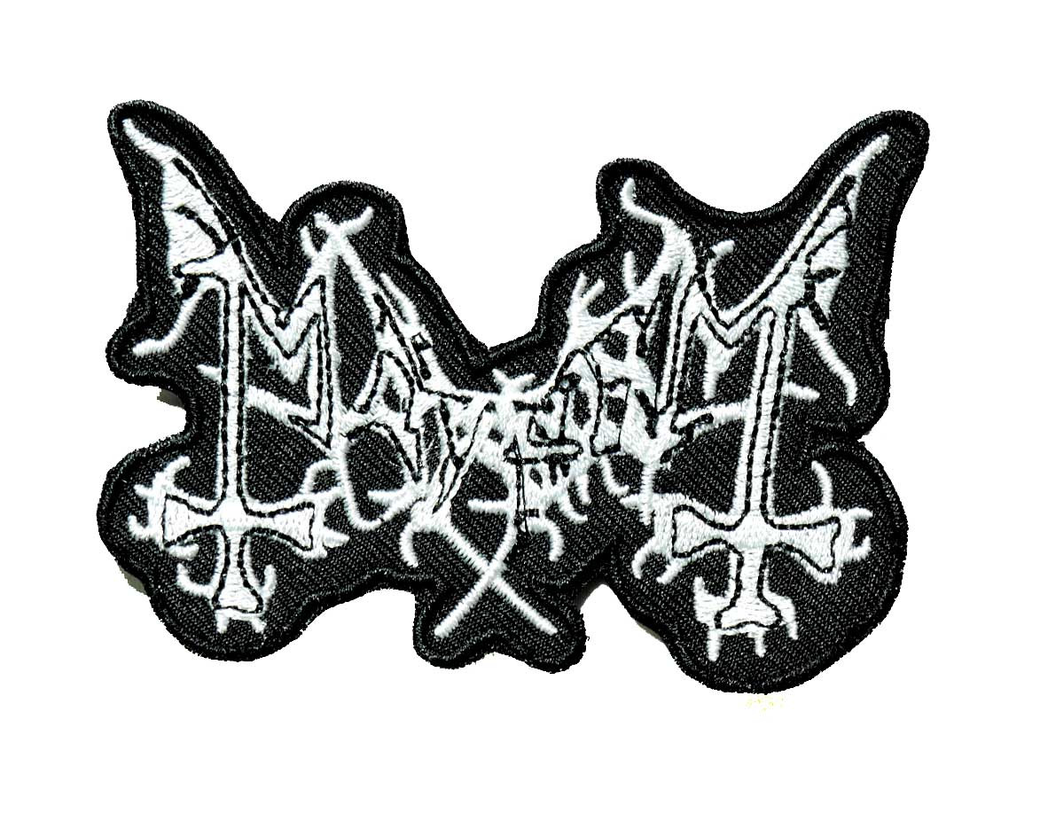 Mayhem -Logo 4" Embroidered Patch